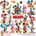 Kit Digital MICKEY E SUA TURMA