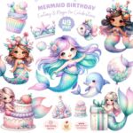 Kit Digital Sereia Candy