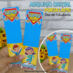 Arquivo Digital Porta Lápis - Dia do Estudante