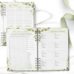 Arquivo Planner 2025 Coleção Rosas Brancas - Imagem 2