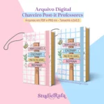 Chaveiro Post-it Professores (arquivo digital)