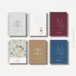 Combo 7 capas A5 para Agenda Jurídica 2025