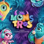 Monstros Kids - Combo Ilustrações e Papéis
