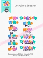 Monstros Kids - Combo Ilustrações e Papéis - Imagem 8