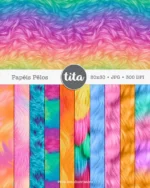 Monstros Kids - Combo Ilustrações e Papéis - Imagem 4