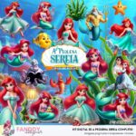 Kit digital A Pequena Sereia cod03
