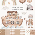 Kit Digital Arca de Noé