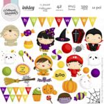 Clipart Cute Halloween VIII
