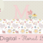 Kit Digital Floral Baby
