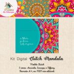 Kit Digital - Clutch Mandala (Dia das Mães)