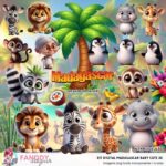Kit digital MADAGASCAR BABY CUTE