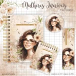 Kit Encadernação Kit Mulheres Incríveis - Imagem 2
