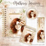 Kit Encadernação Kit Mulheres Incríveis - Imagem 4
