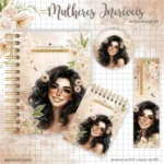 Kit Encadernação Kit Mulheres Incríveis - Imagem 3