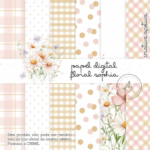 Papel Digital Floral Sophia