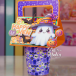 3 Artes Porta Copo – Halloween