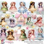 Kit digital SARA KEY CASINHA DE BONECA