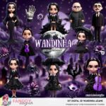 Kit digital Wandinha Adans