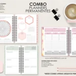 COMBO PLANNERS PERMANENTES | BIG-A5-SLIM | CAPAS E DIVISÓRIAS