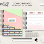 COMBO DATADO | AGENDAS ESCOLARES