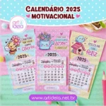 Kit Digital - Calendário Motivacional 2025
