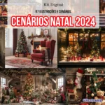 kit digital Cenário Natal