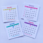 Combo Arquivo Calendário 2025 5x5cm