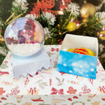 Molde Caixa Globo de Neve