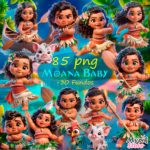 MOANA BABY 3D - Kit Digital