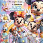 kit digital Minnie Good Vibes