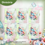 Planner Permanente A5 Horizontal-Coleção Watercolor Flower - Imagem 2