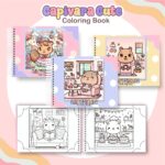Livro de Colorir CAPIVARA