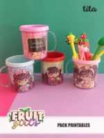 Fruit Girls - Pack Printables - Imagem 2