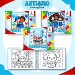 Livro de Colorir AUTISMO