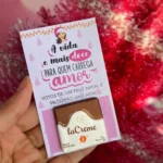 Arquivo digital Cartão ROSA para CACAU SHOW OU QUALQUER DOCE PARA NATAL