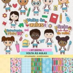 KIT DIGITAL VOLTA ÀS AULAS | PAPEL DIGITAL E CLIPART