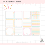 Kit Bloquinhos Fofos