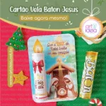Arquivo Digital - Cartão Vela Baton Jesus Natal