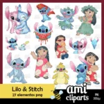 Kit Digital Lilo e Stitch