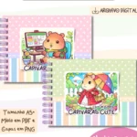Livro de Colorir CAPIVARA CUTE