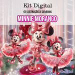 Kit Digital Minnie Morango