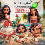 Kit Digital Moana 3D
