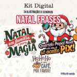 Kit Digital Natal Frases