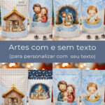 Printable - Rótulo Ziplock (Stand Up Pouch) - O Verdadeiro Natal