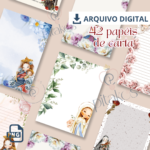 PAPÉIS DE CARTA 5 NOSSAS SENHORAS + BÔNUS