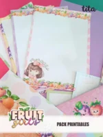 Fruit Girls - Pack Printables - Imagem 10
