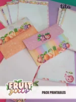 Fruit Girls - Pack Printables - Imagem 16