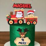 Arquivo de Corte Topo de Bolo Natal Trenzinho