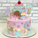 Arquivo de Corte Topo de Bolo Confeitaria Camadas