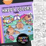 Happy Colors - Volume 3 - Capivaras